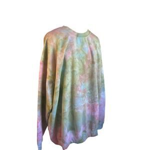 Custom Tie Dye Crewneck Sweatshirt